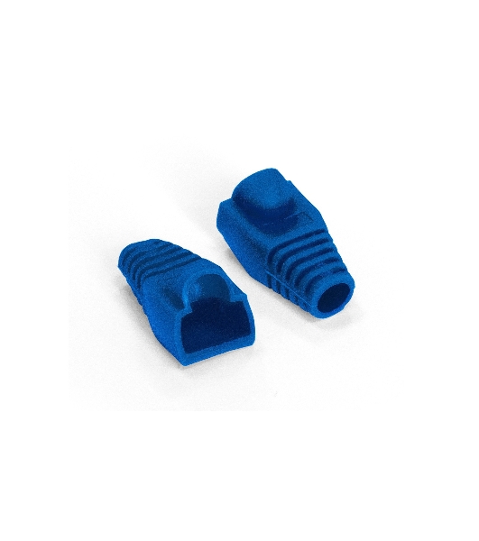 Колпачок ExeGate BC45-100-BL изолирующий для коннектора RJ-45, синий (100 шт)