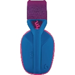 Гарнитура Logitech G435 синий/розовый, беспроводная, Bluetooth/USB, до 18 ч, фото9
