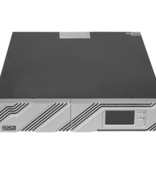 Источник бесперебойного питания Powercom Smart King RT SRT-2000A LCD 1800Вт 2000ВА черный