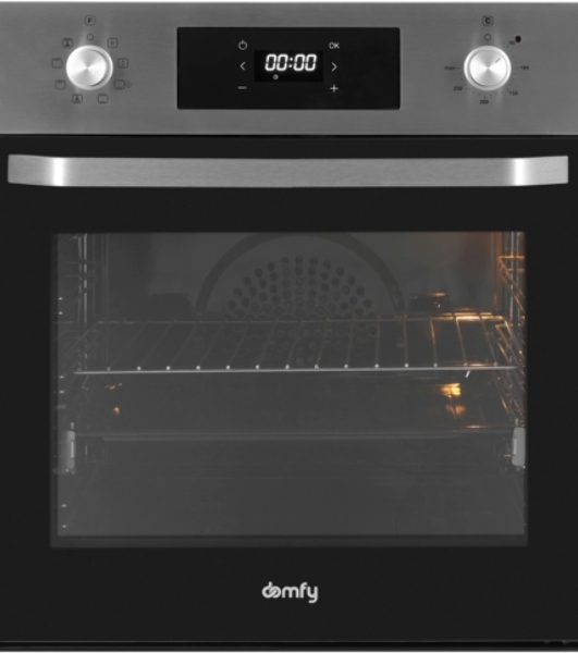 Духовой шкаф Электрический Domfy DM6642EO IX нержавеющая сталь