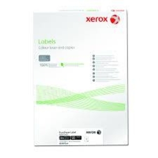 Наклейки Polyester XEROX SRA3, 100 листов, белые (Durapaper)