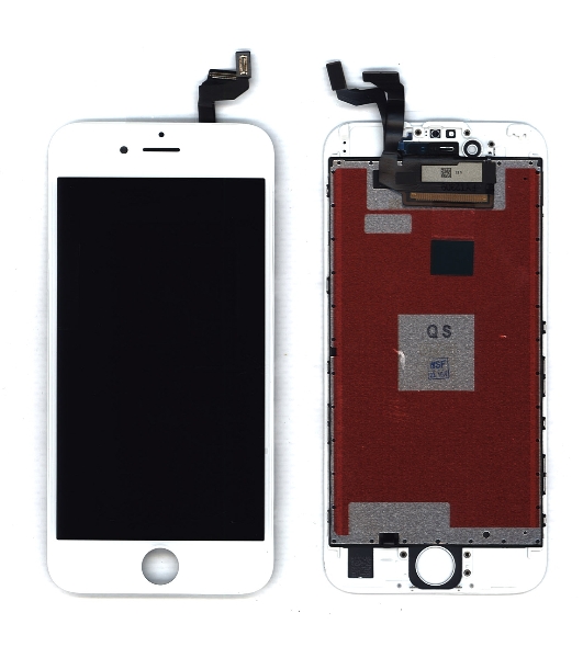 Дисплей Amperin для Apple iPhone 6S в сборе с тачскрином (IPS), белый