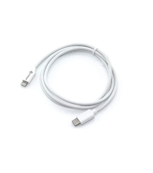 Кабель для зарядки Amperin Type-C - Lightning 1m белый (YDS-C-CL)