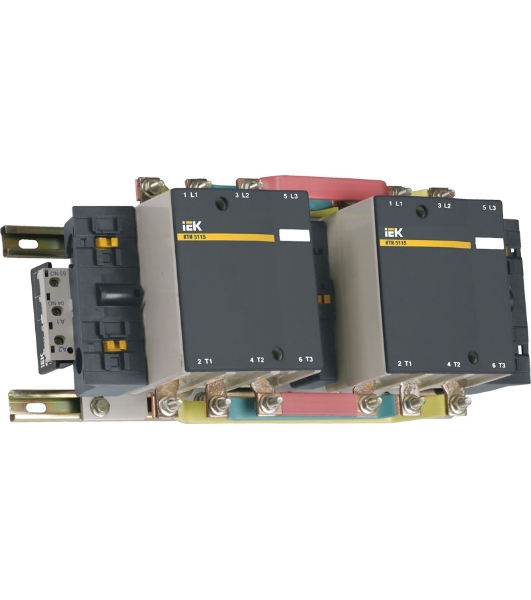 Контактор КТИ-51153 реверс 115А 230В/АС3 IEK KKT53-115-230-10