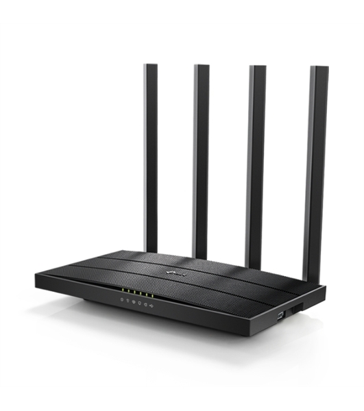 Роутер беспроводной TP-Link Archer C6U AC1200 10/100/1000BASE-TX/4G ready черный