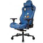 Кресло игровое Knight Craft Dragon синий эко.кожа крестов. металл, фото25