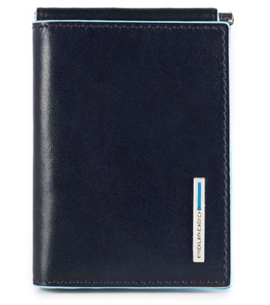 Портмоне Piquadro Blue Square PU3890B2/BLU2 синий натур.кожа