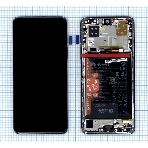 Дисплей для Huawei Nova 9 SE в сборе с тачскрином, панелью и аккумулятором (SP 02354UWB), синий, фото3