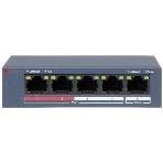 Коммутатор HiWatch DS-S504P(B) 5x100Mb 4PoE+ 35W неуправляемый, фото2
