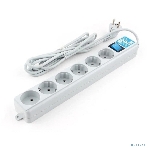 Фильтр-удлинитель Power Cube PRO SPL6-16-P-3М, 3,0 м, LC контур, 16А/3,5кВт 3*1,5мм, фото4