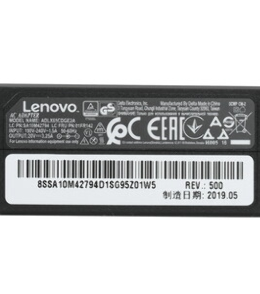Блок питания (сетевой адаптер) для ноутбуков Lenovo 20V 2A USB 40W OEM