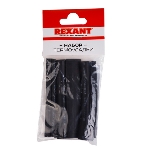 Трубка термоусадочная Rexant 7.0/3.5 1м черный, фото4