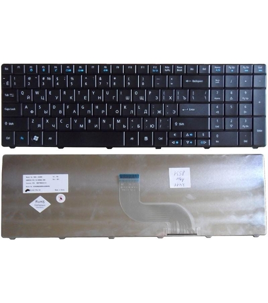 Клавиатура для ноутбука Acer TravelMate 8531 8531G 8571 8571G 8571T черная