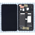 Модуль (матрица + тачскрин) для Asus MeMo Pad 8 ME181 ME181C черный с рамкой, фото2