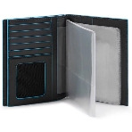 Обложка для документов Piquadro Blue Square PP5246B2R/N черный натур.кожа, фото7