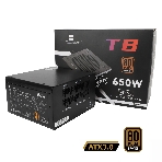 Блок питания Thermalright, 650W 80+ Bronze (ATX, 3.0, Full modular, 1x24(20+4)pin, 2xCPU 8(4+4)pin, 4xPCIe*2 8(6+2)pin, 3xSATA3, 3xMOLEX4pin, Active, 120x120мм, 150x140x86mm, APFC, черный), фото6