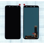 Дисплей для Samsung Galaxy A6 (2018) SM-A600F в сборе с тачскрином (OLED) черный, фото 1