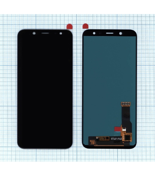 Дисплей для Samsung Galaxy A6 (2018) SM-A600F в сборе с тачскрином (OLED) черный