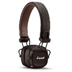 Беспроводные/проводные наушники Marshall Major IV коричневый, накладные, Bluetooth + проводной, беспроводная зарядка, до 80 ч, фото4