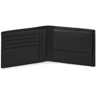 Кошелек мужской Piquadro Modus Special PU257MOSR/N черный натур.кожа