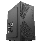 Компьютерный корпус с блоком питания 450Вт. Case Forza mATX, 450W, 2xUSB 2.0, Black, w/o FAN, 8 см fan PSU, power cord, фото8