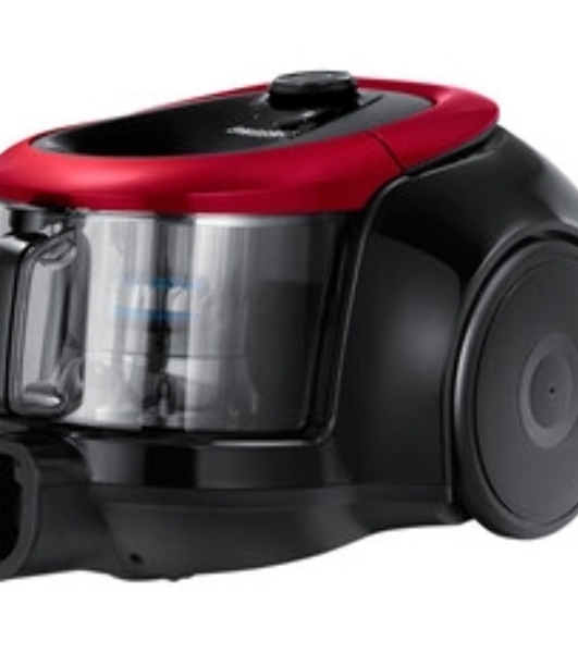 Пылесос Samsung VC18M21C0VR/EV красный/черный, 380/1800 Вт, уборка сухая, пылесборник контейнер 1.5 л