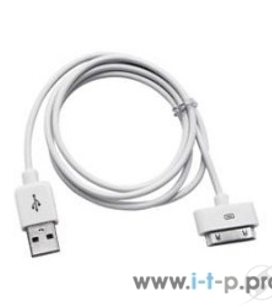 Кабель Gembird USB AM/Apple для iPad/iPhone/iPod, 1м белый, блистер