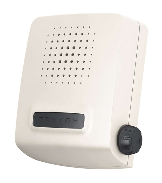 Звонок дверной проводной Сверчок тройной ди-до регул. громкости 220В 80-90дБА бел. Тритон СВ-02Р