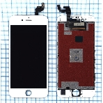 Дисплей Amperin для Apple iPhone 6S в сборе с тачскрином (IPS), белый, фото3