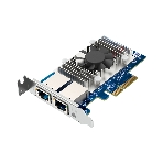 Сетевая карта QNAP QXG-10G2T Dual-port BASET 10GbE network expansion card; low-profile form factor; PCIe Gen3 x4, фото3