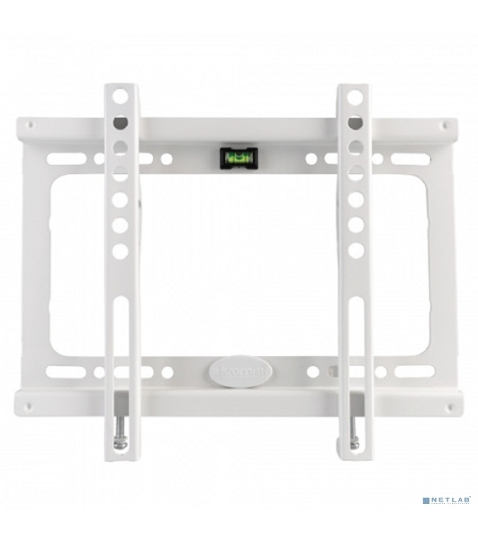 Кронштейн Kromax IDEAL-5 White, 15'-47', max 40 кг, настенный, VESA 200x200 мм, тонкий профиль