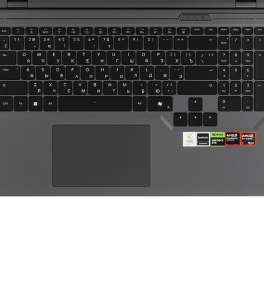Ноутбук CHUWI GameBook 16'(2560x1600 IPS (300Hz) )/AMD Ryzen 9 9955HX(2.5Ghz)/32768Mb/1024SSDGb/noDVD/Ext:NVIDIA GeForce RTX 5070 Ti(12288Mb)/Cam/BT/WiFi/80WHr/war 1y/2.3kg/Grey/Win11PRO + мышь