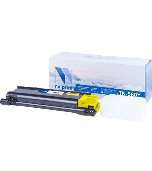 Картридж NVPrint Kyocera желтый FS C5150DN TK-580Y