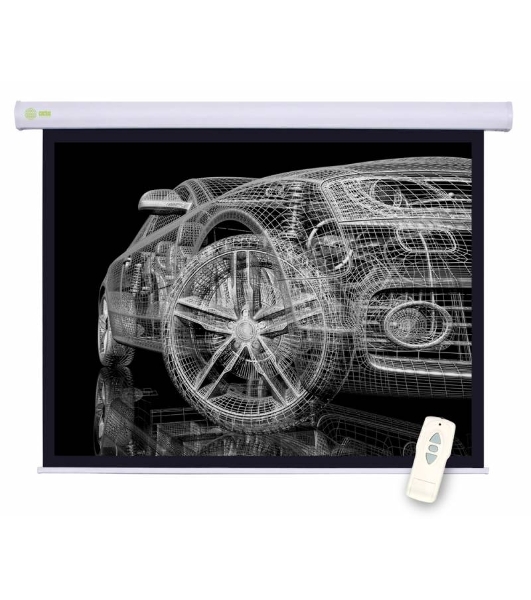 Экран Cactus 150x150см Motoscreen CS-PSM-150x150 1:1 настенно-потолочный рулонный белый (моторизованный привод)