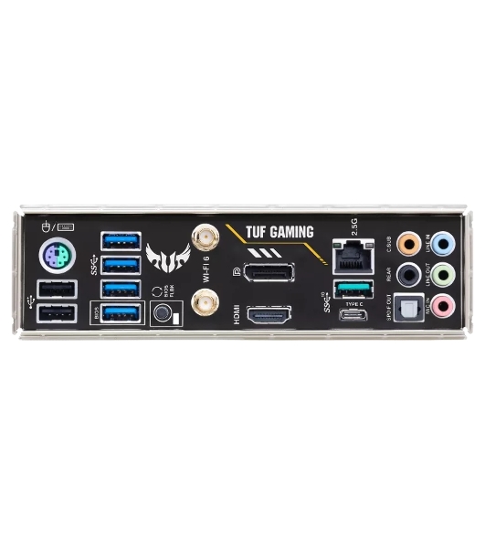 Материнская плата ASUS TUF GAMING B550M-PLUS WI-FI II, AM4, AMD B550, 4xDDR4, 4xSATA, 2xM.2, 1xPCIe 4.0 x16, 1xPCIe 3.0 x4, 1xPCIe x1, 1xDP, 1xHDMI, 1x 2.5Gb LAN, 1xUSB-C 3.2 Gen 2, 4xUSB-A 3.2 Gen 1, 2xUSB-A 2.0, 5x3.5 мм, TOSLINK, 7.1, mATX