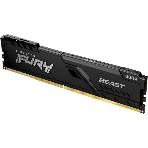 Оперативная память Kingston Fury Beast, DDR4, 16GB (1x16GB), 3200MHz, CL16, DIMM, с радиатором, черный, фото13