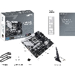 Материнская плата ASUS PRIME B760M-A WIFI, LGA 1700, Intel B760, 4xDDR5, 4xSATA, 2xM.2, 1xPCIe 4.0 x16, 1xPCIe 4.0 x4, 1xPCIe 4.0 x1, 2xHDMI, 1xDP, 1x 2.5Gb LAN, 2xUSB-A 3.2 Gen 2, 4xUSB-A 2.0, 3x3.5 мм, 7.1, mATX, фото9