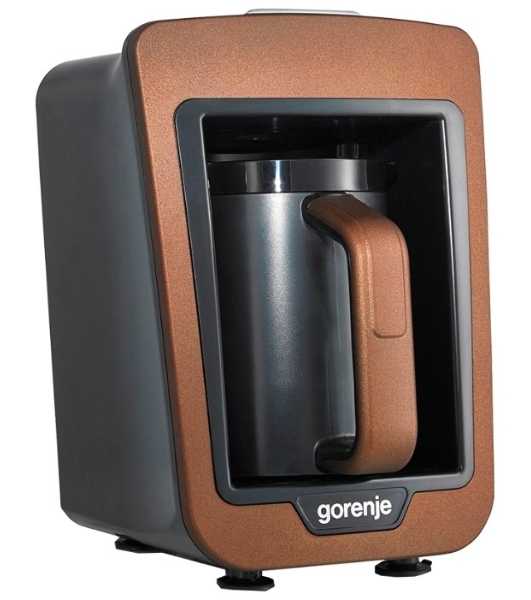 Кофеварка Gorenje ATCM730T медный/черный, исп. кофе - молотый, 0.27 л, 730 Вт.