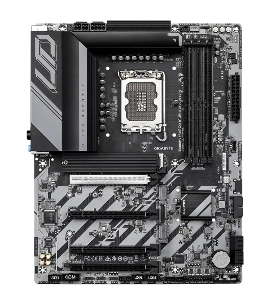 Материнская плата Gigabyte Z890 UD WIFI6E, LGA 1851, Intel Z890, 4xDDR5, 4xSATA, 3xM.2, 1xPCIe 5.0 x16, 2xPCIe 4.0 x4, 1xPCIe 4.0 x1, 1xDP, 1xUSB-C, 1x 2.5Gb LAN, 4xUSB-A 3.2 Gen 1, 1xUSB-A 3.2 Gen 2, 4xUSB-A 2.0, 1xUSB4, 3x3.5 мм, 7.1, ATX