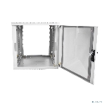 Шкаф телекоммуникационный настенный разборный 12U (600х650), съемные стенки, дверь стекло, фото19