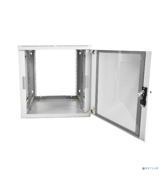 Шкаф телекоммуникационный настенный разборный 12U (600х650), съемные стенки, дверь стекло