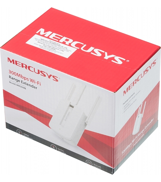 Усилитель Mercusys MW300RE 300Mbps Wi-Fi Range Extender