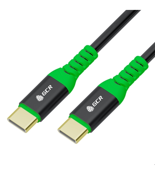 Кабель GCR USB5.0 80GbPS 240W 16K VIDEO, 2.0m, черный
