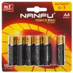 Батарейка щелочная AA Nanfu LR6 3B(3x1B) (3шт.), фото4
