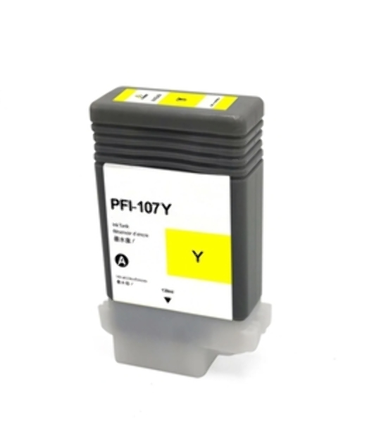 Картридж струйный NVPrint PFI-107Y (NV-6708B001) Yellow для Canon imagePROGRAF iPF670/680/770 (130 мл)