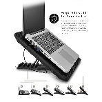Подставка для ноутбука Deepcool U PAL 15.6' 390x280x28мм 26dB 1xUSB3.0 765g черный, фото10