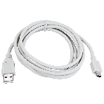 Кабель Rexant mini USB (male) штекер - USB-A (male) штекер, 3 м, серый (PE пакет), фото2