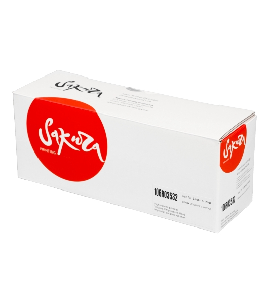 Картридж лазерный Sakura 106R03532 для Xerox Phaser VersaLink C400/ C405, черный, 10 500 к.