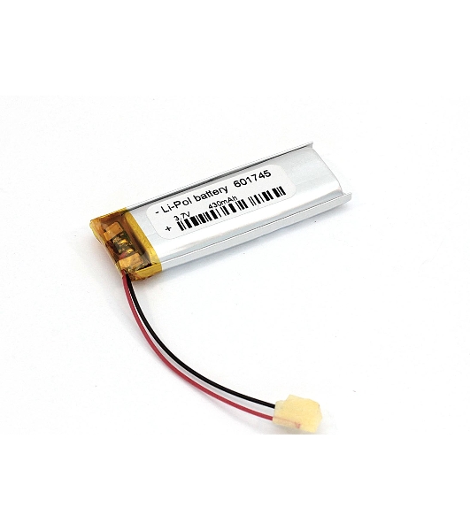 Аккумулятор Li-Pol (батарея) 6x17x45мм 2pin 3.7V/430mAh