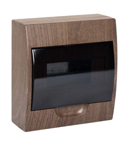 Щит ЩРН-П-8 IP41 темное дерево PROxima EKF pb40-n-8-dark